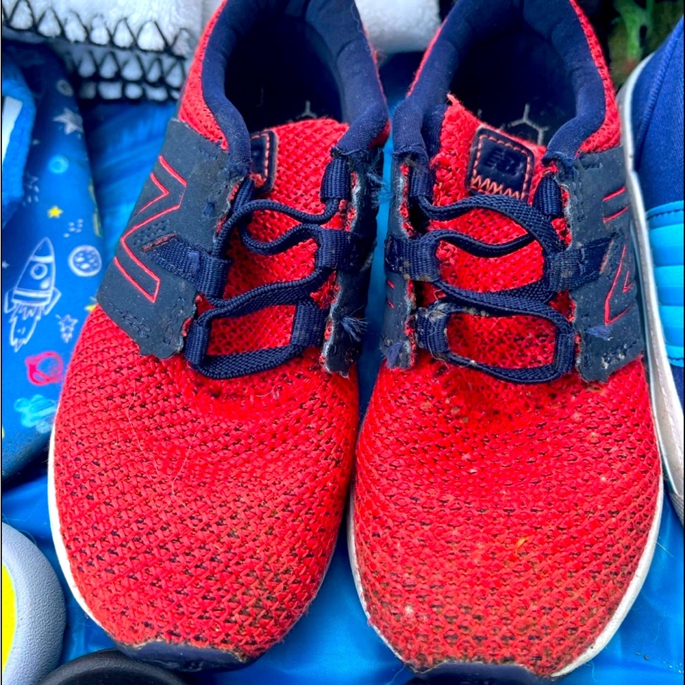 Size 8 toddler boys new balance
